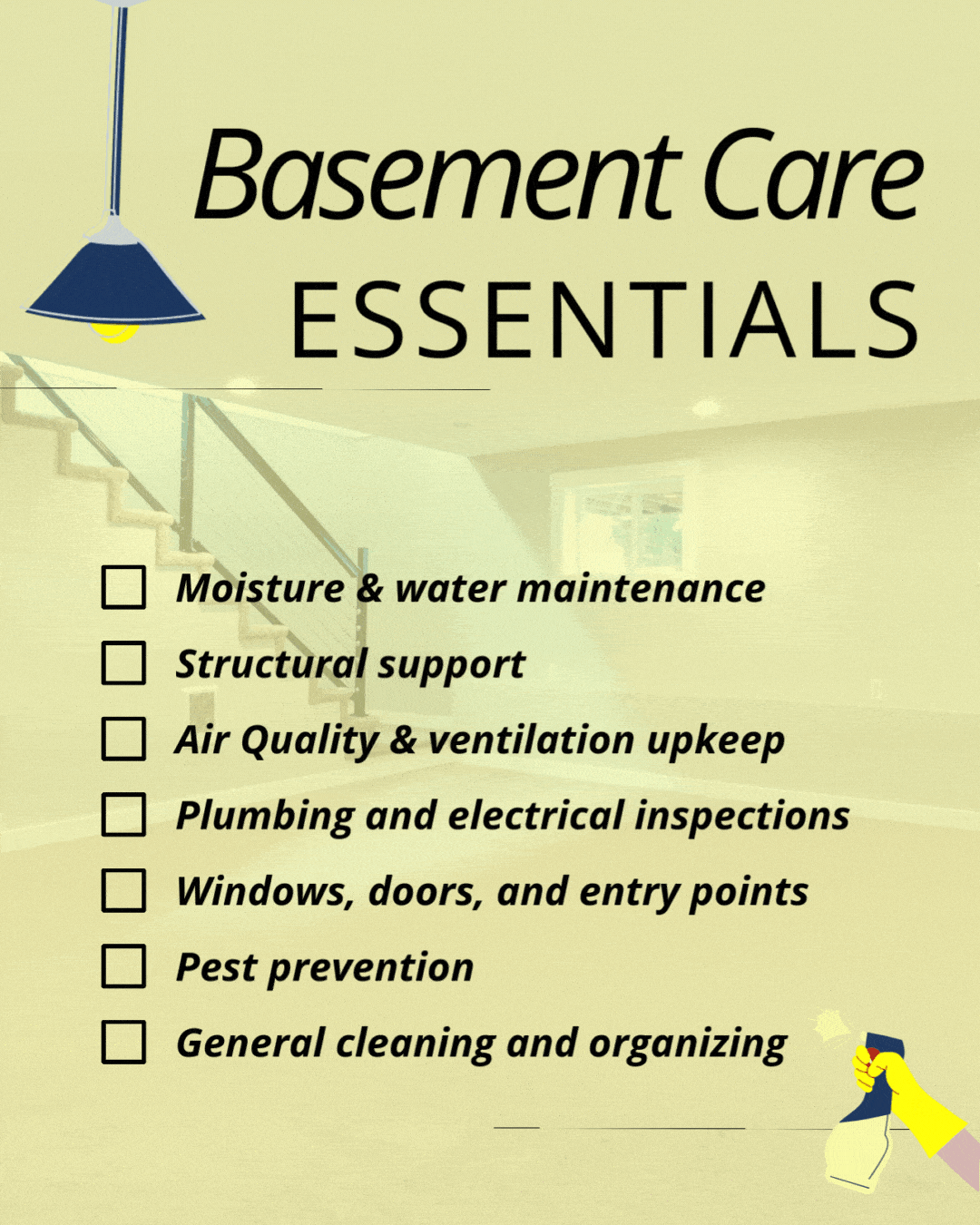 house basement maintenance