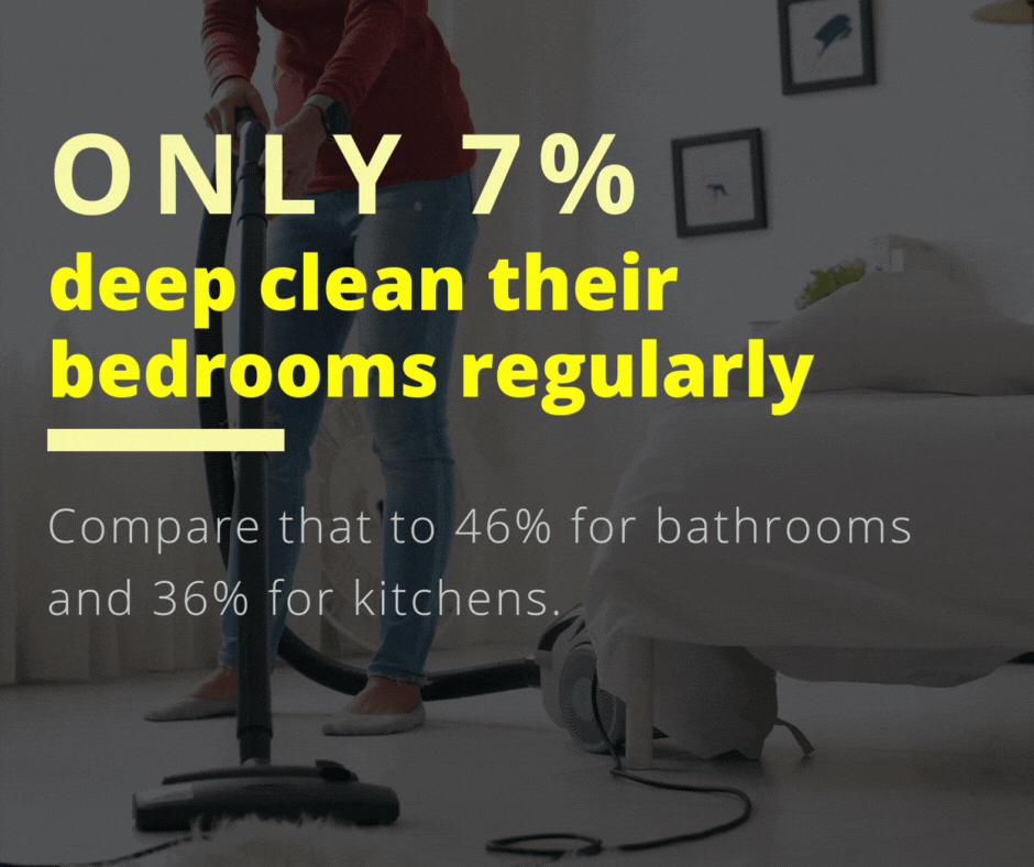 clean bedroom stat