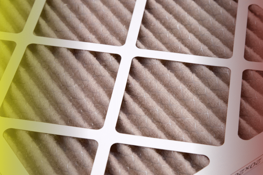window ac filter change
